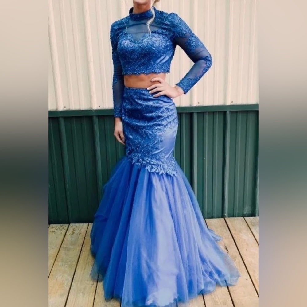 Two Piece Prom Dress